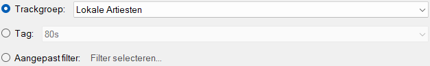Settype en selectie