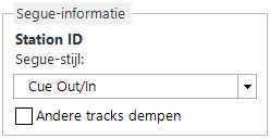 Segue-informatie