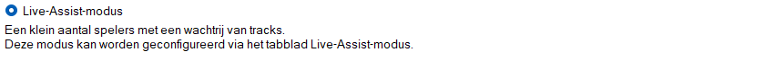 Live-Assist-modus