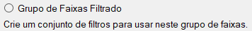 Grupo de Faixas Filtrado