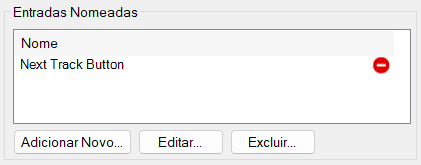 Entradas Nomeadas