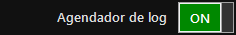 Chave do Agendador de log