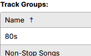 23. Track Groups