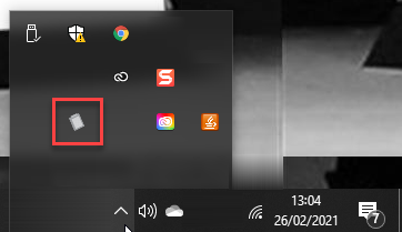 PlayIt Manager in the System Tray