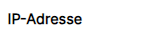 IP-Adresse