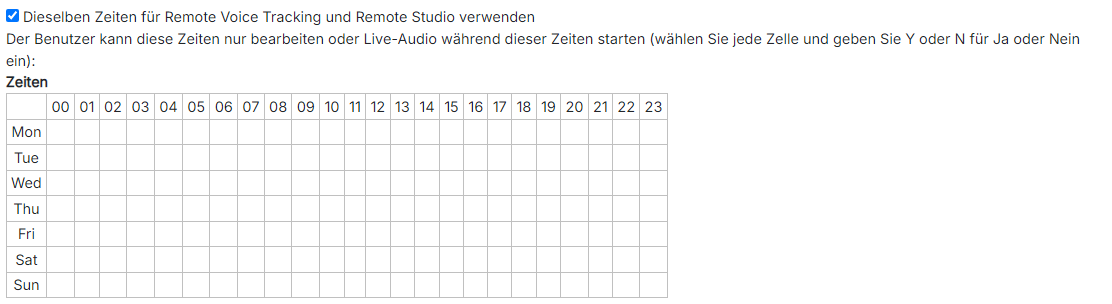 Remote Voice Tracking und Remote Studio