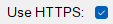 Use HTTPS