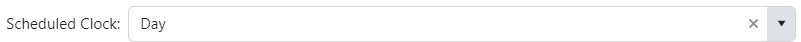 Scheduled Clock