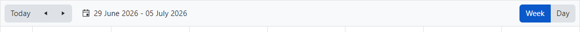 Date selector