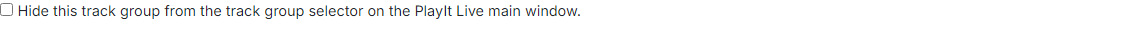Hide this track group