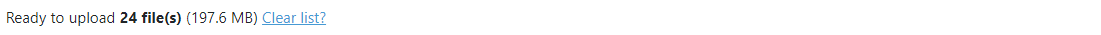 Queue summary