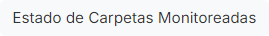 Estado de Carpetas Monitoreadas