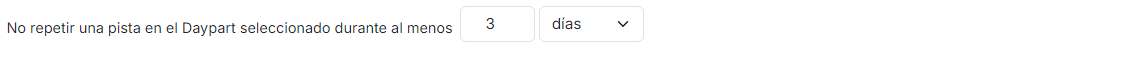 Separación de pistas