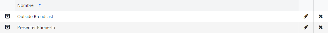 Lista de Priority Streams