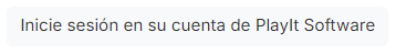 Inicie sesión en su cuenta de PlayIt Software