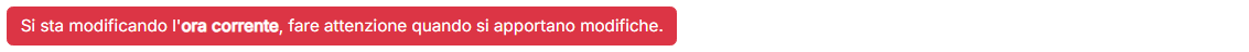Notifica di modifica