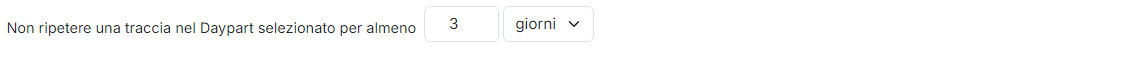 Separazione delle tracce