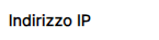 Indirizzo IP