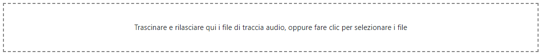 Riquadro di trascinamento