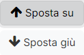 Pulsanti di riordinamento
