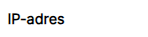 IP-adres