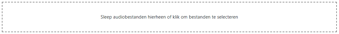Slepen en neerzetten vak