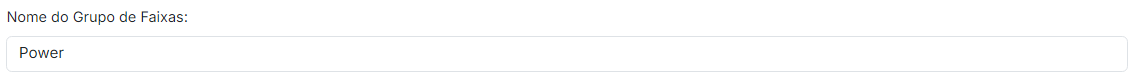 Nome do Grupo de Faixas