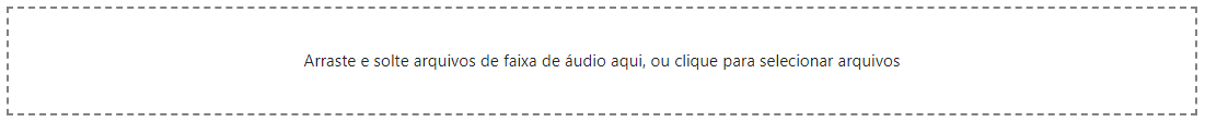 Caixa de arrastar e soltar