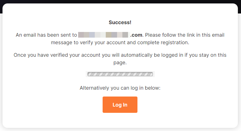 Verify your email address