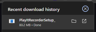Download installer