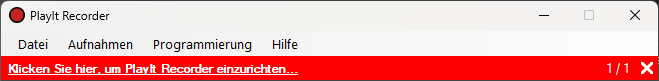 Menu And Notification