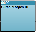 Geplantes Programm