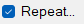 Repeat Checkbox