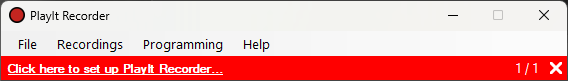 Menu And Notification