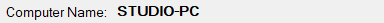 Computer Name