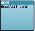 Scheduled Programme