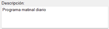 Descripción