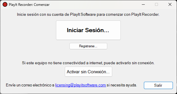 Primeros pasos