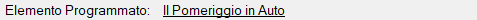 Elemento Programmato