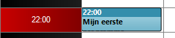 Gebied van het schema-item