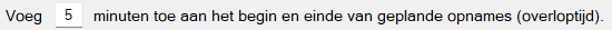 Overlooptijd