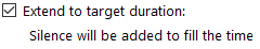 3. Extend/Trim or fade