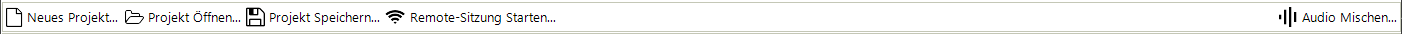 Projektoptionen