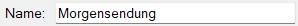 Vorlagenname