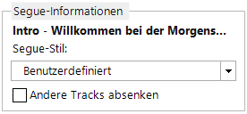Segue-Informationen