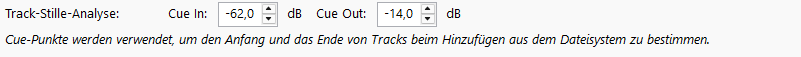 Track-Stille-Analyse