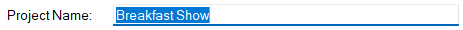 Project Name