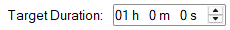 Target Duration