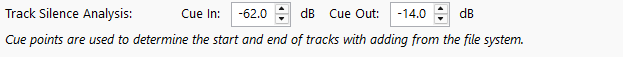 Track Silence Analysis