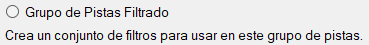 Grupo de Pistas Filtrado